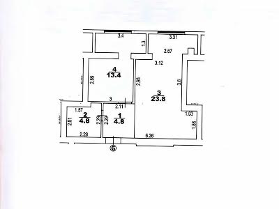 квартира за адресою Буча, Грушевського, 4 В