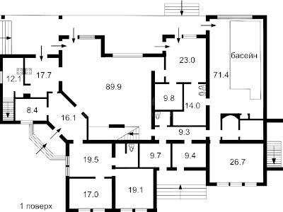 будинок за адресою Постишева вул., 1