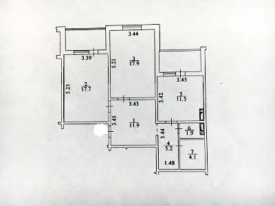 квартира по адресу Балтийский пер., 1