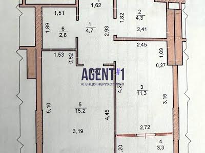 квартира по адресу Науки просп., 58