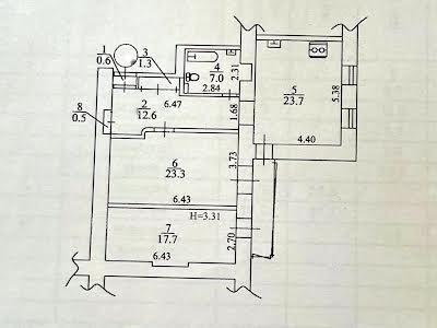 квартира по адресу Эспланадная ул., 2