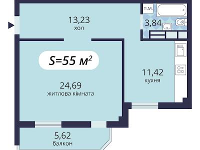 квартира за адресою Київ, Казимира Малевича вул. (Боженка), 48