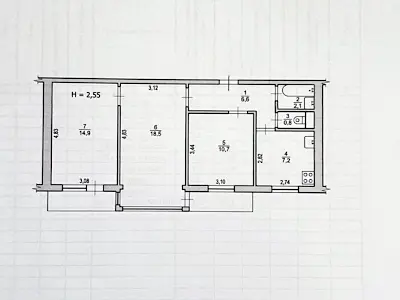 квартира по адресу Богатырская ул., 2