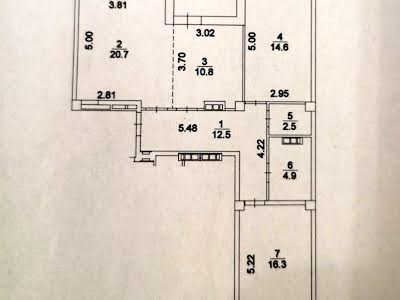 квартира по адресу Регенераторная ул., 4 к5