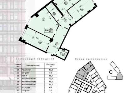 квартира по адресу Героев Харькова просп. (Московский), 97