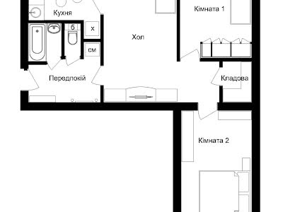 квартира за адресою Ореста Левицького вул. (Академіка Курчатова), 3