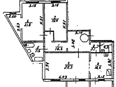 квартира по адресу Киев, Харьковское шоссе, 56