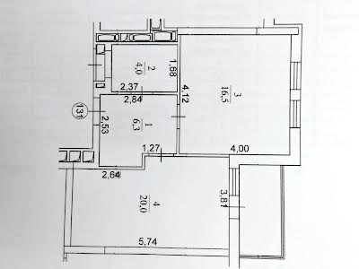 квартира за адресою Берестейський просп. (Перемоги), 65-Б