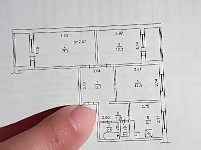 квартира по адресу Николая Закревского ул., 39