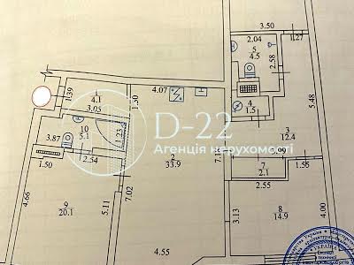 квартира по адресу Днепровская набережная ул., 19