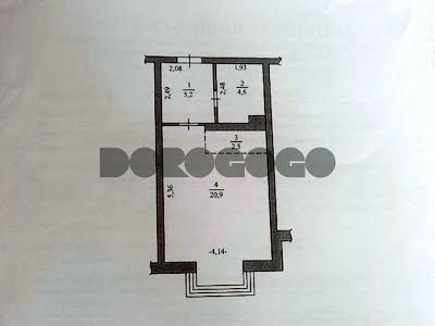 квартира за адресою Пономарьова вул., 26 к5