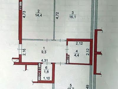 квартира по адресу Киев, Метрологическая ул., 58