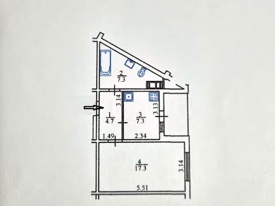 квартира по адресу Межевая ул., 23Б