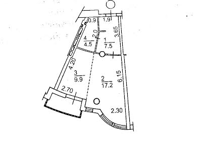 квартира за адресою Київ, Федора Ернста вул., 16