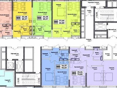 квартира по адресу Бажана Николая просп., 17