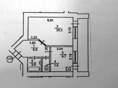 квартира по адресу Киев, Вишняковская ул., 5б