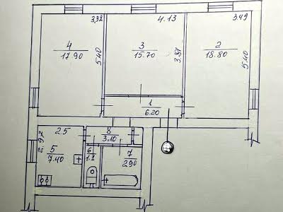 квартира по адресу Воздухофлотский просп. (Повітрофлотський), 23