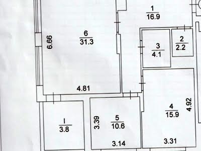 квартира за адресою Бровари, В'ячеслава Чорновола вул., 8Б