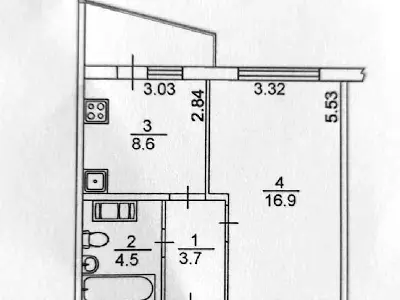 квартира за адресою Бориса Гмирі вул., 16