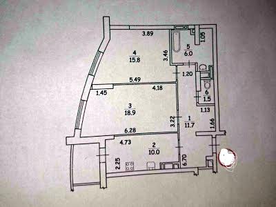 квартира за адресою Київ, Юрія Шумського вул., 5