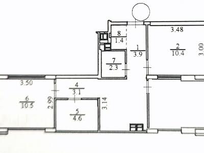 квартира за адресою Салютна вул., 2к7