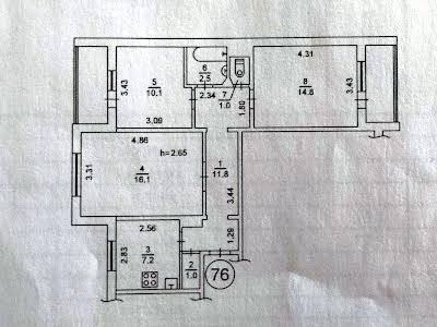 квартира по адресу Червоной Калины просп. (Владимира Маяковского), 93б