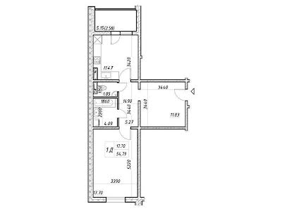 квартира за адресою Київ, Електротехнічна, 43