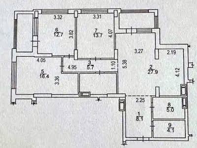 квартира за адресою Фортечний тупик (Тверський), 7в