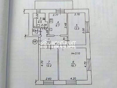 квартира по адресу Аэрофлотская ул., 11