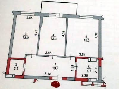 квартира по адресу Академика Заболотного ул., 148-В