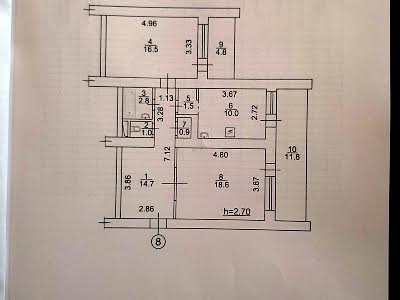 квартира по адресу Верхняя ул., 3