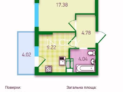 квартира по адресу Георгія Нарбута просп. (Визволителів), 1а 