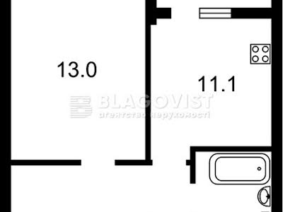 квартира по адресу Метрологическая ул., 9-Д