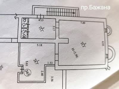 коммерческая по адресу Миколы Бажана просп., 26