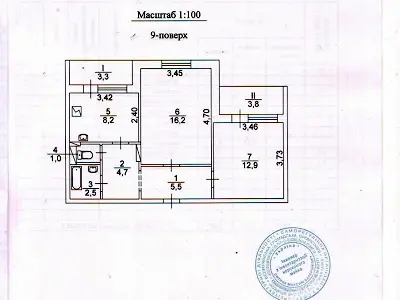 квартира по адресу Николая Закревского ул., 17