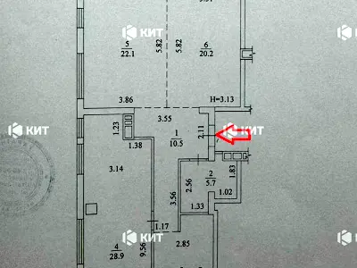 квартира по адресу Сухумская ул., 22