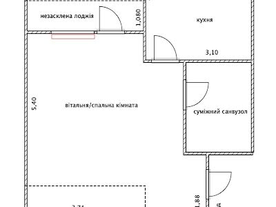 квартира за адресою Придорожна вул., 2