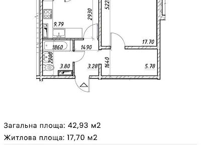 квартира за адресою Електротехнічна, 43