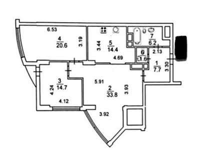 квартира по адресу Глубочицкая ул., 32б