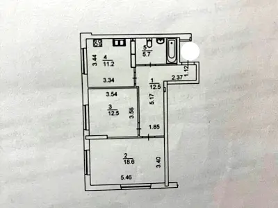 квартира по адресу Камянская ул. (Днепродзержинская), 6