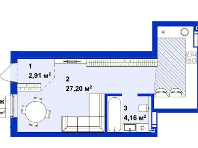 квартира за адресою Ірпінь, Українська вул., 1б