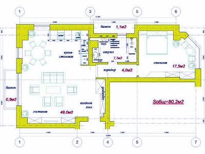 квартира по адресу Митрополита Василия Липковского ул. (Урицкого), 33-А