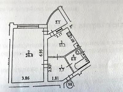 квартира по адресу Киев, Владимира Ивасюка просп. (Героїв Сталінграду), 6