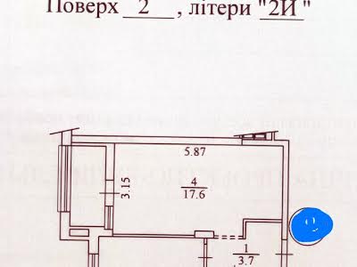 квартира за адресою Салютна вул., 2к18