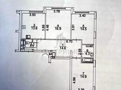 квартира по адресу Берестейский просп. (Победы), 67Б