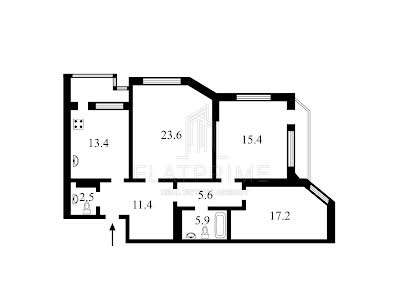 квартира по адресу Олены Пчилки ул., 5