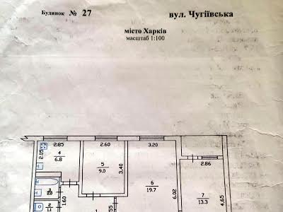 квартира по адресу Чугуевская ул., 27