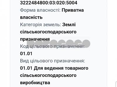 ділянка за адресою смт. Ворзель, 