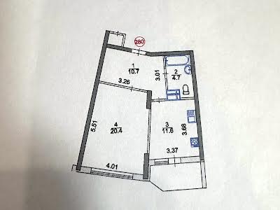квартира за адресою Олени Пчілки вул., 8