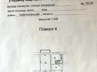 квартира за адресою Білоруська вул., 10/18